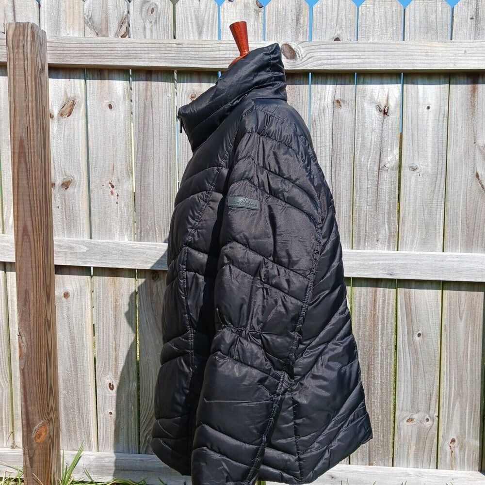 Sam Edelman Puffer Jacket Womens Size 3XL Quilted Insulated Coat Black FLAW - Picture 5 of 16